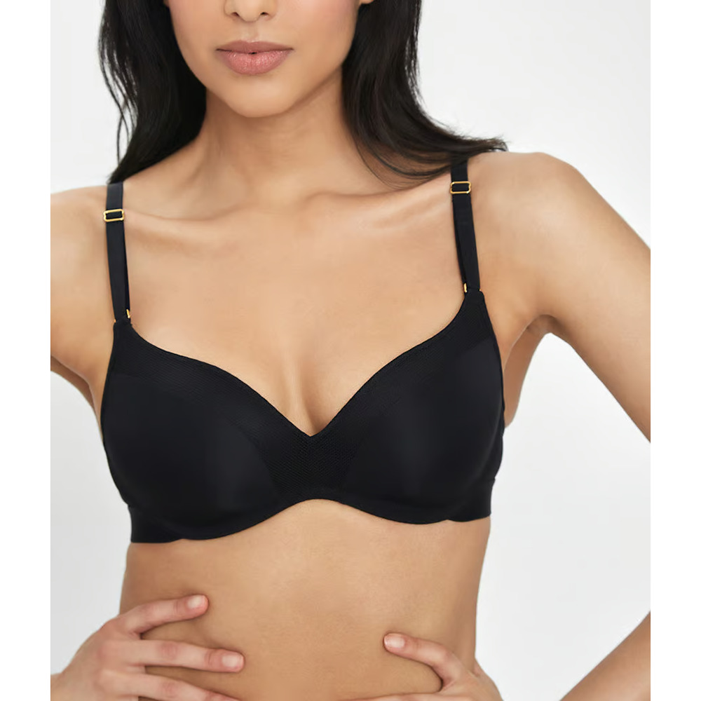 LIVELY sz 34A no wire push up BRA black